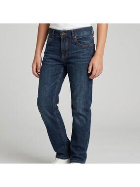 Tommy Hilfiger Boy's Straight Leg Dark Blue Denim Jeans Pants in size 12